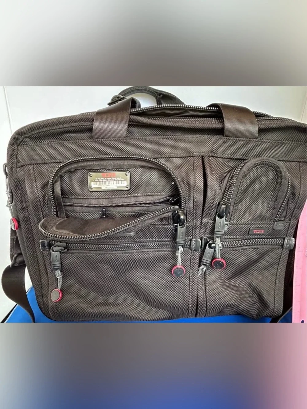 Tumi Ballistic Nylon Alpha briefcase